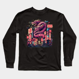 The Enchanted Dragon Building of Japan Long Sleeve T-Shirt